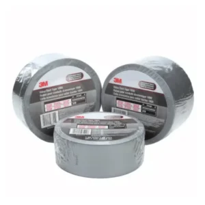 3M Value Duct Tape 1900 – Industrial-Grade Silver Duct Tape Rolls for Sealing and General Repairs