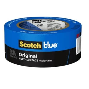 ScotchBlue Original Multi-Surface Painter’s Tape #2090 – Blue Masking Tape for Painting and Marine Use